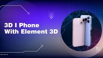 How to make 3D I phone Model using Element 3D plugin in After Effects + free download model
