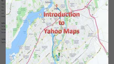 Introduction to How to use Yahoo Maps