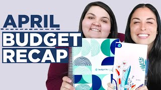 APRIL 2021 BUDGET RECAP | Paycheck Tips + Budgeting