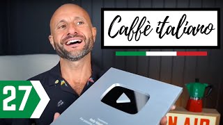 CAFFE' ITALIANO CON MANU - Live Talk Show 100% in Slower Italian | Ep. 27