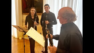Concert S.A.M.B.A.N. Trio clarinettes