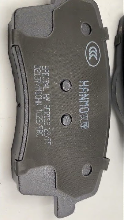 Тормозные колодки HANMO brake pads - YouTube