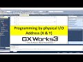 GX Works3 Physical I/O Address Programming with Device Comment Table | Mitsubishi PLC Tutorial
