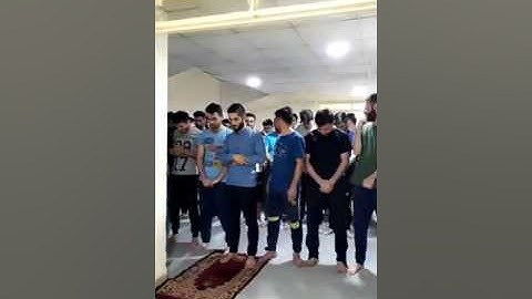 صلاة الفجر قسم داخلي في جامعة زاخو    1438  رمضان 2.. القارئ هارون ملاناجي