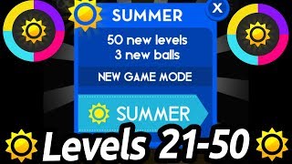 Color Switch SUMMER Levels 20-50 screenshot 2