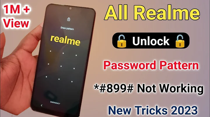 All Realme Reset Password How to fix forgot lockscreen Password Any Realme Pattern New Tricks 2025