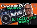 Dj jazzy jeff demo mix on new pioneer dj ddjrev7   exclusive