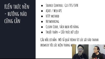 Hành trình trở thành web developer - Kiến thức nền tảng