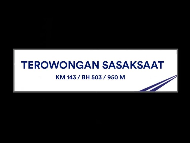 Announcement Terowongan Sasaksaat PT Kereta Api Indonesia class=