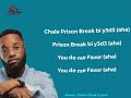Abochi  prison break lyrics