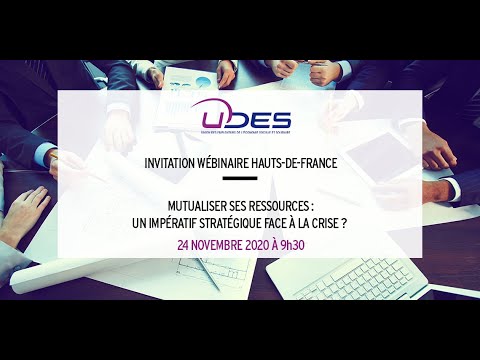 Webconférence « Mutualiser ses ressources : un impératif stratégique face à la crise ? »