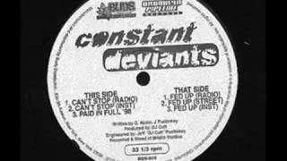 Constant Deviants - Can't Stop / Competition Catch Speed Knots