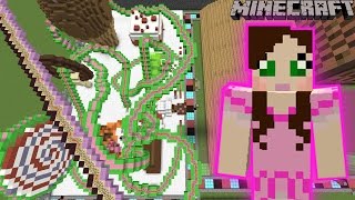 Minecraft: CANDY ROLLER COASTER - FUN TIME PARK [6]