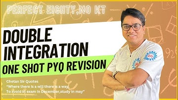 One shot 🎯PYQ solution | Double integration #doubleintegration