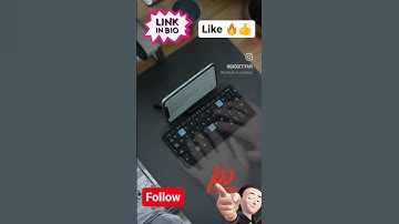 Foldable Bluetooth Keyboard for Tablet & SmartphoneEasy to use & connect. #shorts
