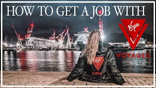 How to get a job with Virgin Voyages