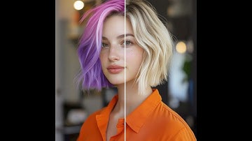 Photoshop 2025 - Tips for Change Hair Gradient Color #ducthangds