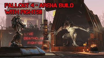 Fallout 4 - Massive Arena Build!!