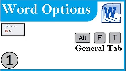 MS word 2010 Options in Pashto | winword 2010 Options in Pashto | Word Options in Pashto
