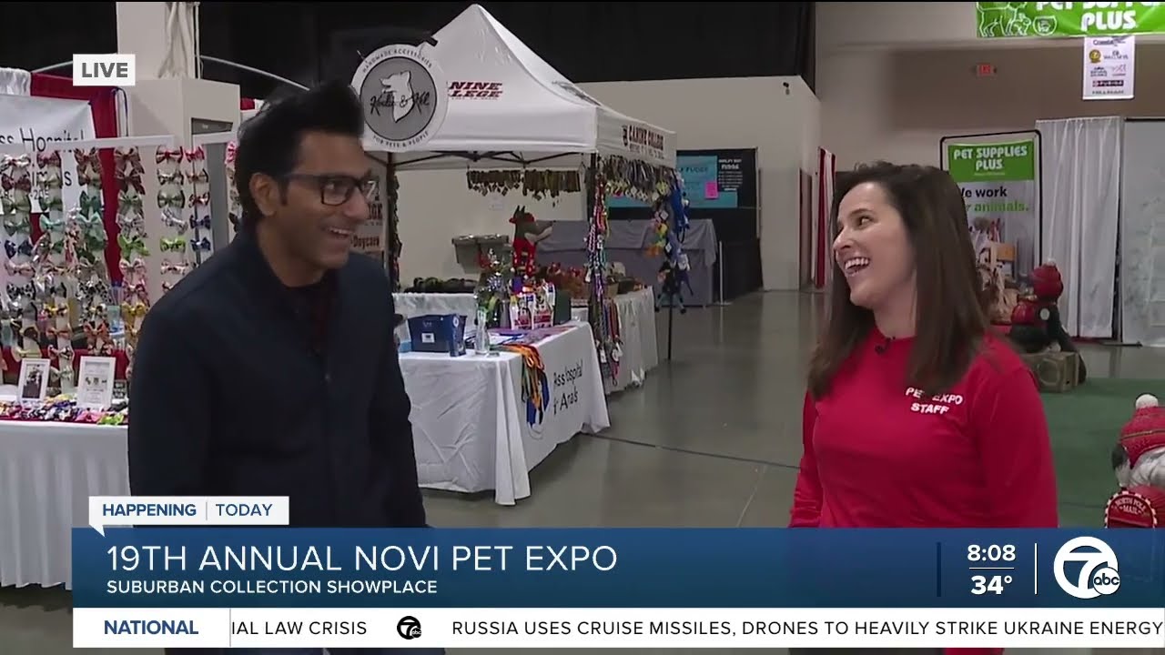 Holiday Pet Expo in Novi: Faraz Javed reports from Suburban Collection Showplace