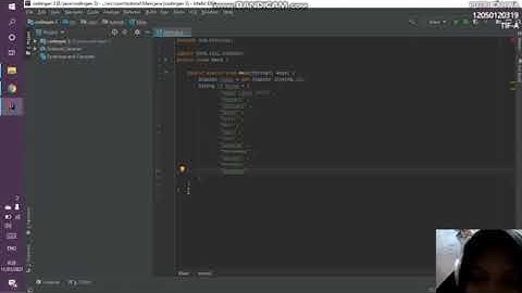 Array-Nama Bulan  Pemrograman Fundamental