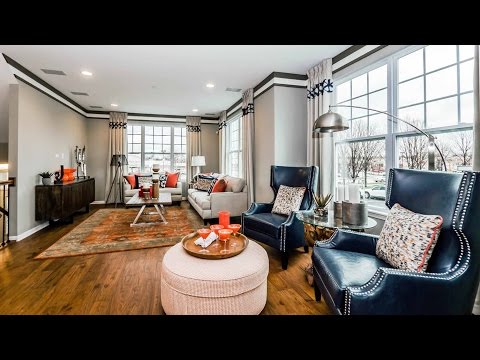 New designer model townhomes at Lexington Crossing