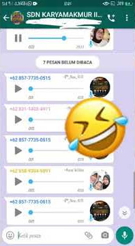 Download lagu Voice note LUCU NGAKAK grub Whatsapp Sekolah #SHORTS