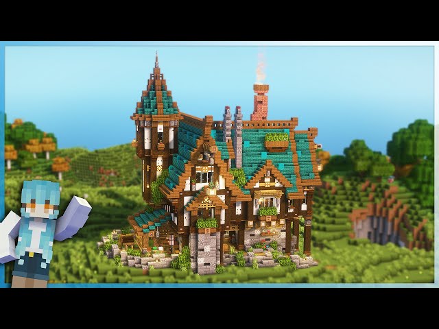 Minecraft  How to Build a Medieval Fantasy House 