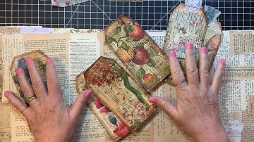 Making Ephemera! - Neutral Collage to Beautiful Ephemera!