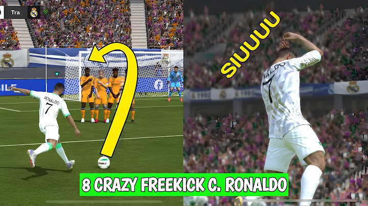 8 waanzinnige vrijetrapgoals van C. Ronaldo!