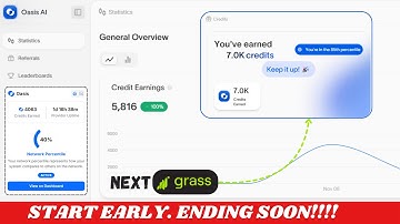Oasis AI Network Based Airdrop -  $5,000+ Free Airdrop (Set up guide)