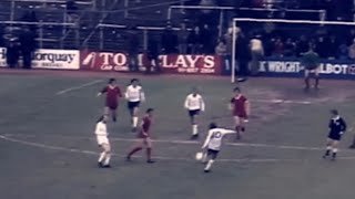 Spurs v Liverpool 1980-81 Season Match Highlights