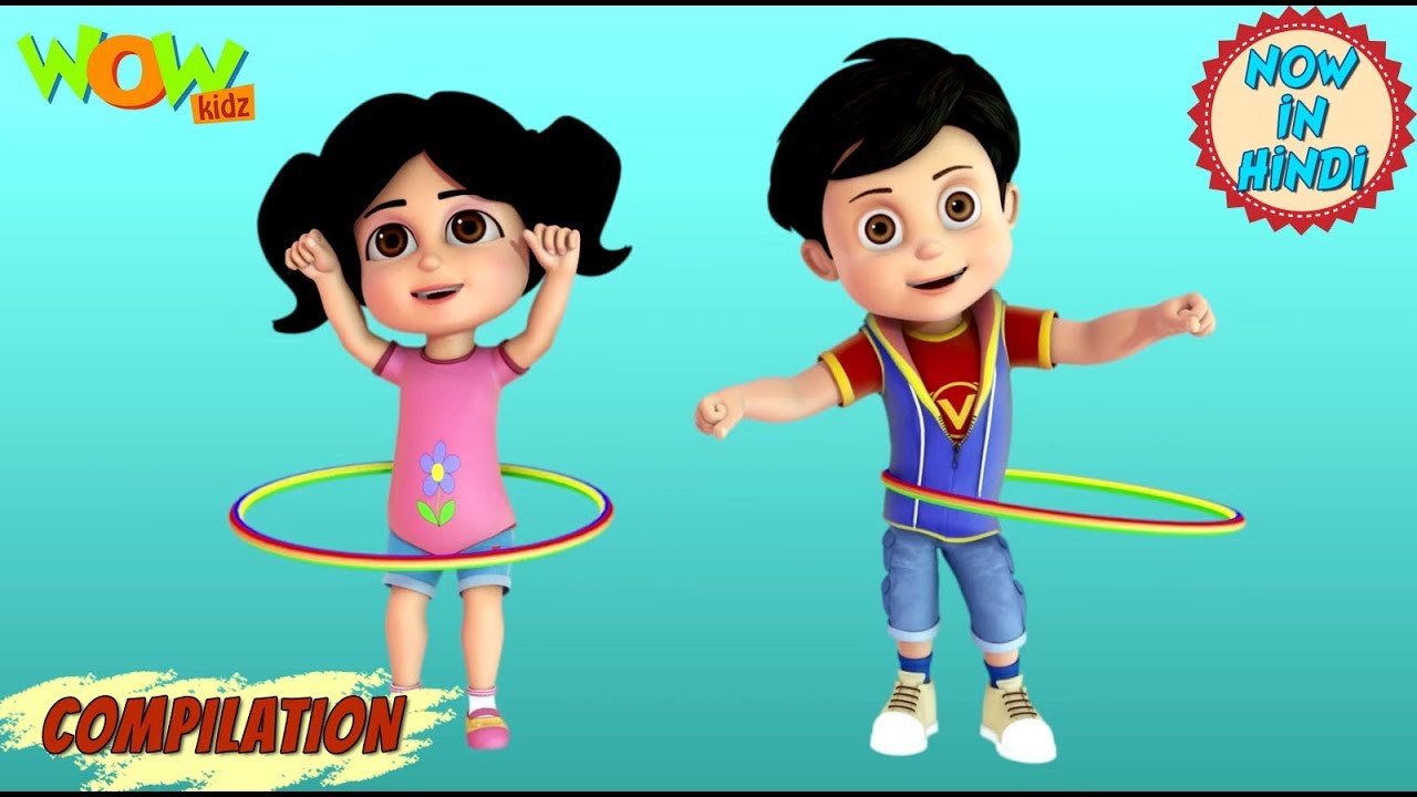 Johnny Johnny and many more Hindi songs  Popular song collection with Vir The Robot Boy  WowKidz