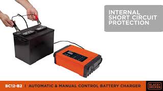 Black & Decker BC25-B2 Automatic Control Smart Battery Charger