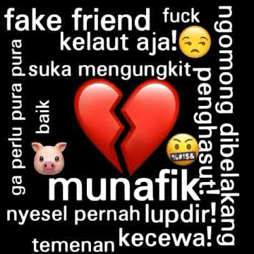 Ccp || broken heart || teman munafik ||