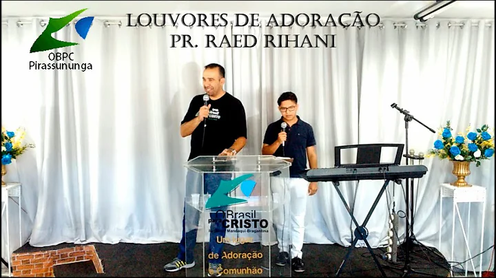 Louvores Sendo Cantados em rabe pelo Pr. Raed Rihani