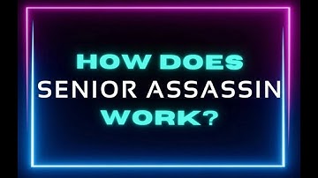 How to Play Senior Assassin!