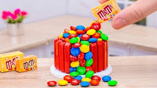 Most Amazing Miniature Chocolate Cake | Collection Perfect Chocolate Cake Decorating With M&M Candy