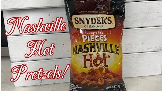 Snyder’s Nashville Hot Pretzel Pieces #review #snacks #pretzels