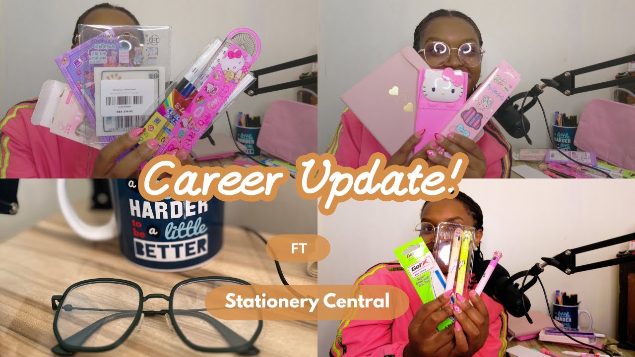Career Update: Starting My FMVA Program 🎓 | Stationery Central Unboxing & Celebrating Milestones