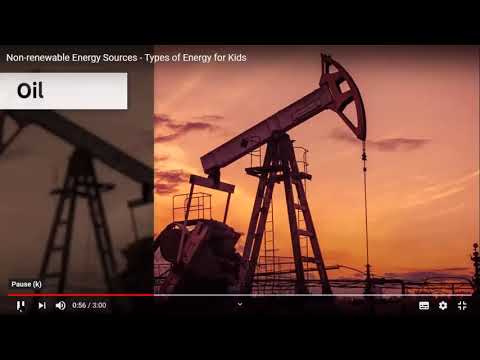 Non renewable resources - Crude oil