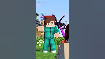 When Zombie and Herobrine Plays The Squid Game Marbles Minecraft Animations #minecraft