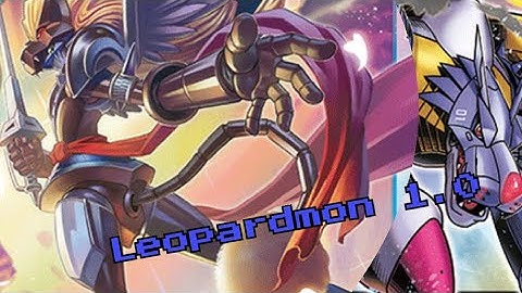 Blue Leopardmon 1.0 Decklist - Digimon Card Game
