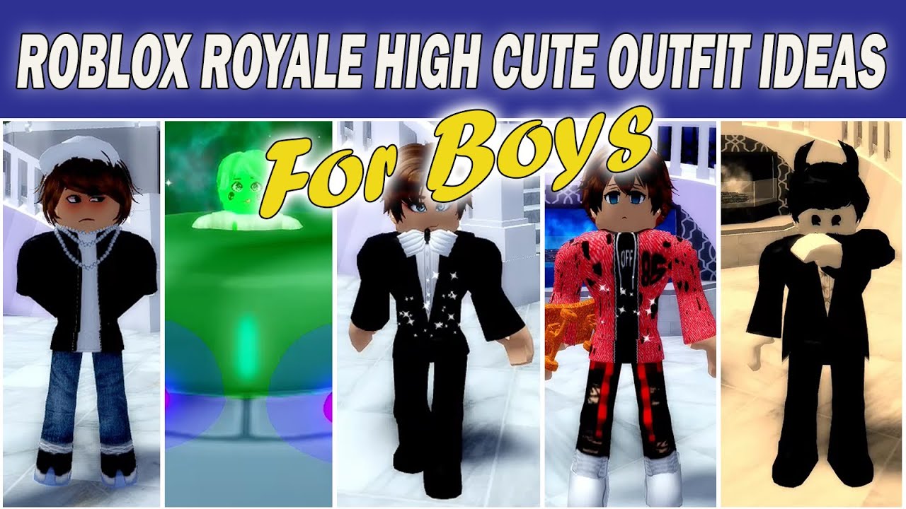 Roblox Royale High Cute Outfit Ideas For Boys 5 Royale High Boy Outfit Ideas Youtube
