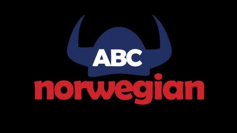 Learn Norwegian language for free - 2 lesson