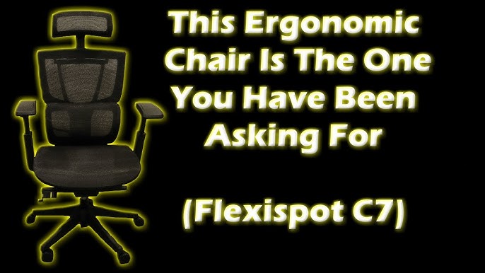 FlexiSpot C7: The Best Ergonomic Office Chair for You