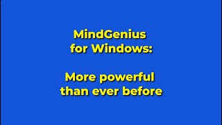 Mindgenius Desktop For 2025