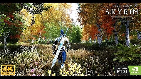 [4K] SKYRIM SE Ultra Modded Next-Gen with RAYTRACING
