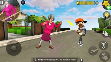 Scary Teacher 3D_New updater-New fun video everyday , gameplay walkthrough part 66 ( android, ios )