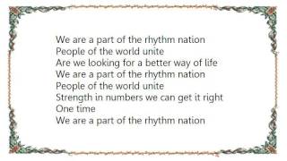 Famous Janet Jackson - Rhythm Nation DVD Lyrics Wealth
